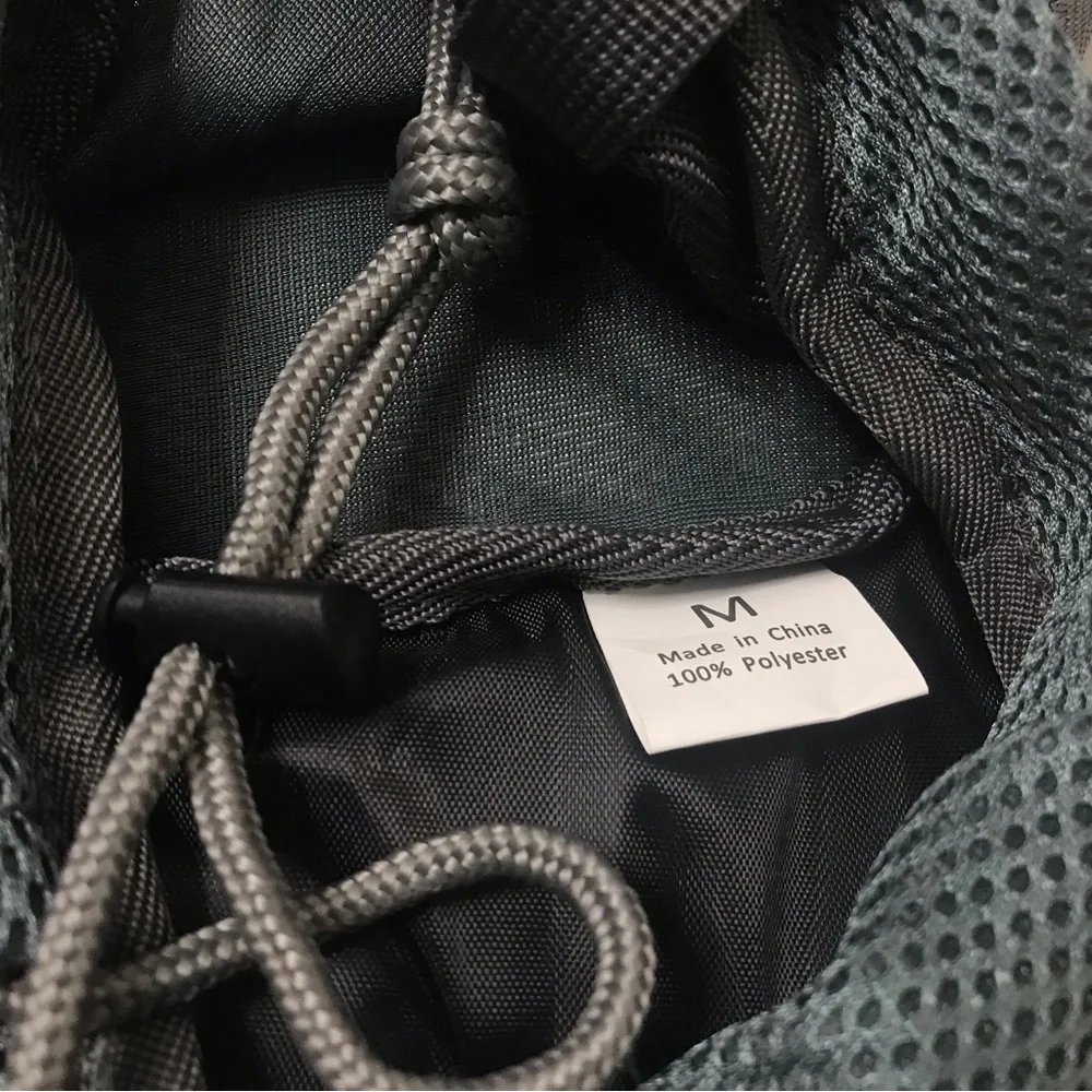 Breathable Cat Dog Carrier Bag Portable Size M Pet Shoulder Crossbody Gray Teal